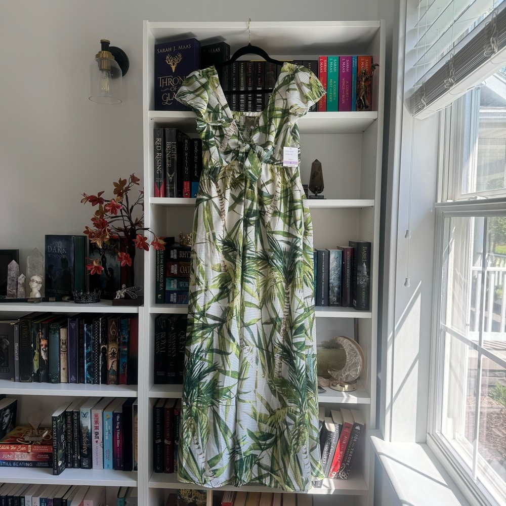 Taylor tropical maxi dress